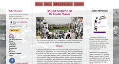 Desktop Screenshot of ferndale-museum.org
